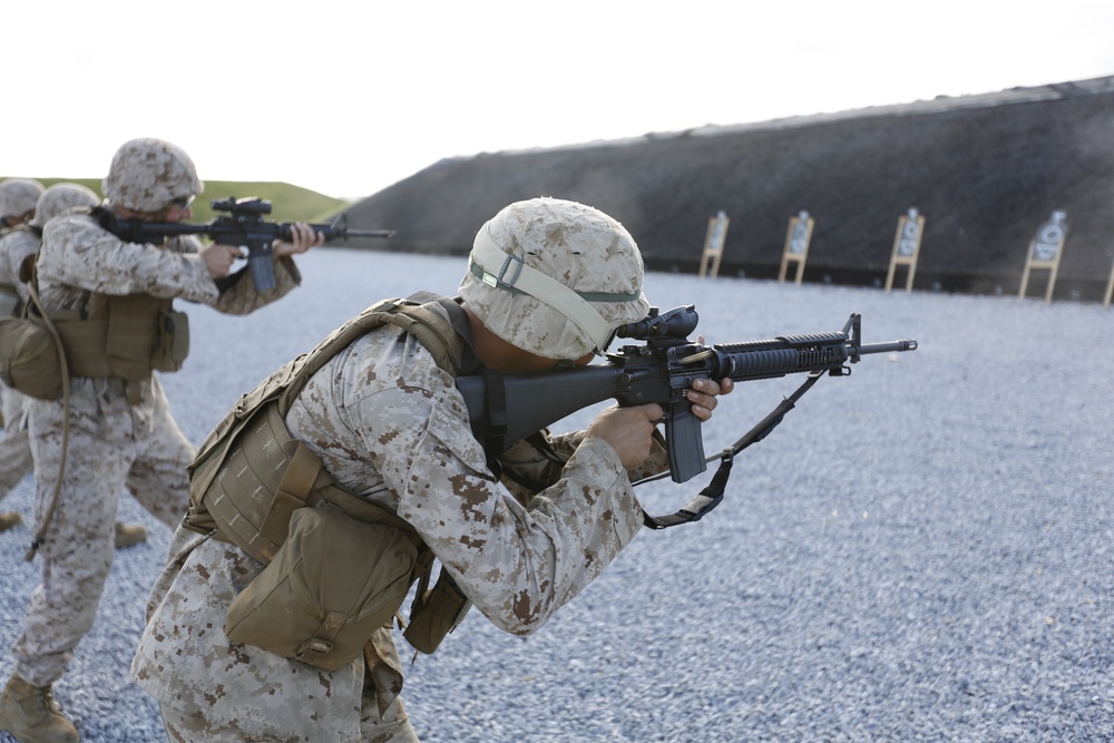 Marine Air Support Squadron 2 Machine Gun Shoot