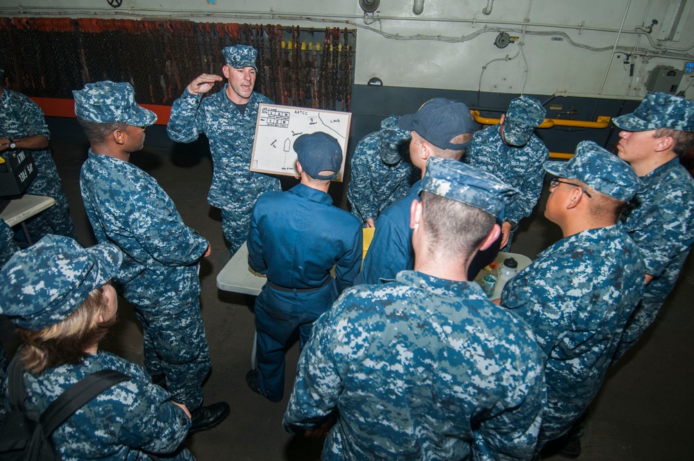 Enlisted surface warfare training