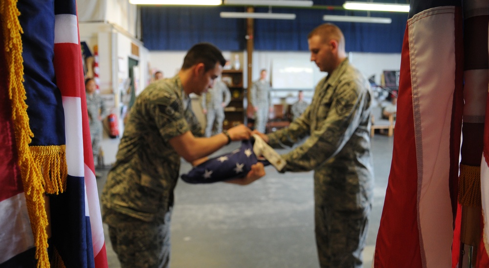 Airmen guard honor of tradition