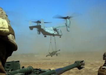 'Cannon Cockers' Practice force projection