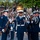 US Coast Guard Silent Drill Team performs at Disneyland