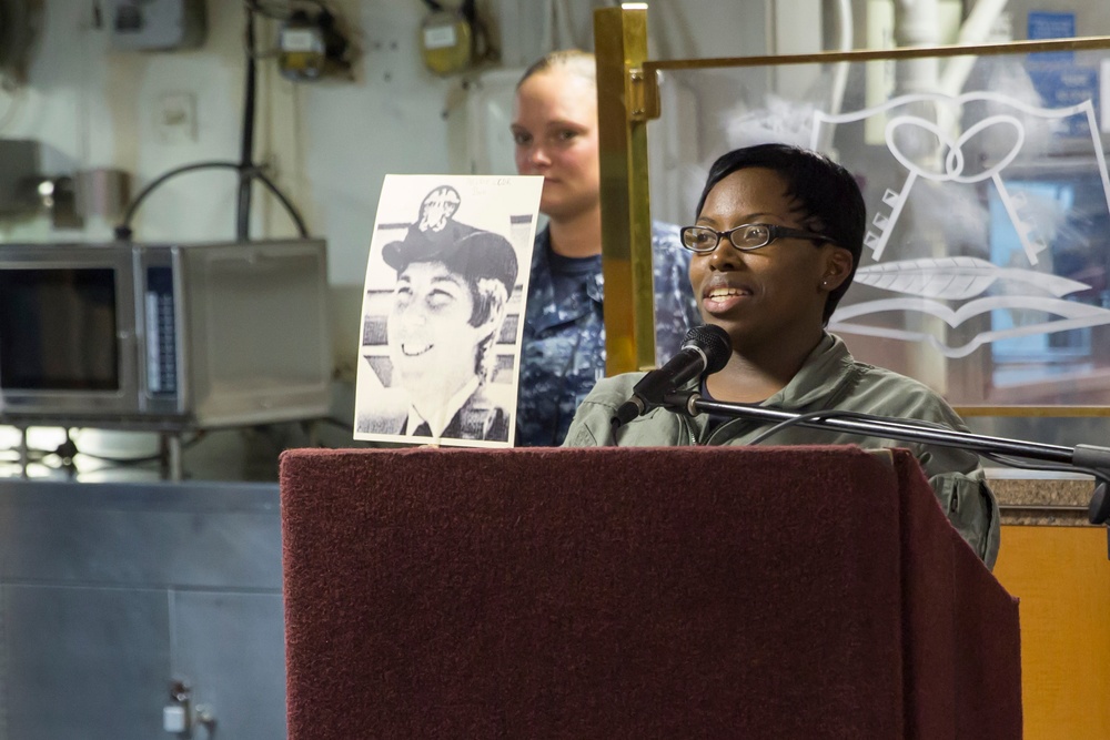 USS Kearsarge Women's Equality Day ceremony