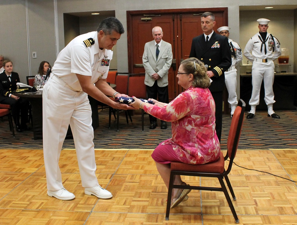 USS Anzio reunion ceremony