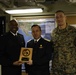 Military leaders conduct Partnership of the Americas after action debrief aboard USS America