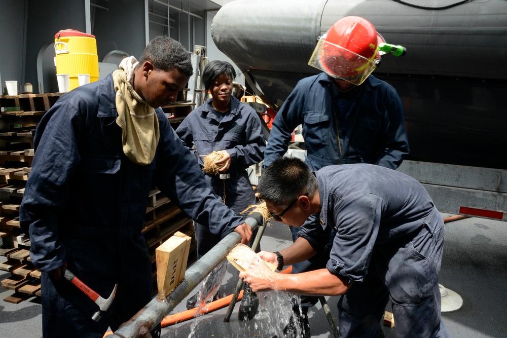 USS Mesa Verde action