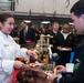 Reception aboard USS America