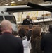 Reception aboard USS America