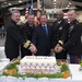 Reception aboard USS America