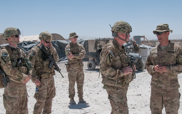 1st Cav PSOs keep division leaders safe in RC-South