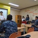 USS Blue Ridge sailors meet with South Korean high school students