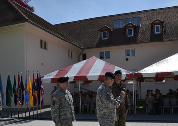 USAREUR Patch and Welcome Ceremony