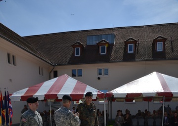USAREUR Patch and Welcome Ceremony