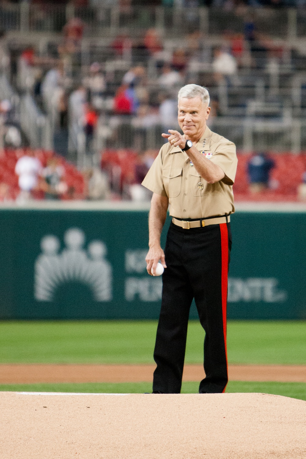 Marines honored in midst of Nationals’ winning streak