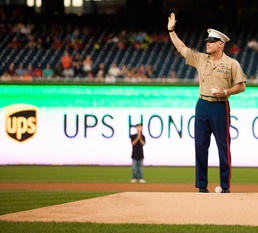 Marines honored in midst of Nationals’ winning streak