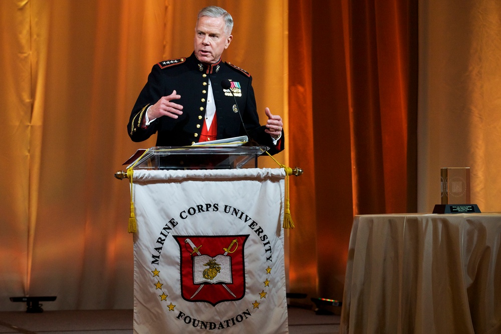 Marine Corps Commandant Attends Semper Fidelis Award Ceremony