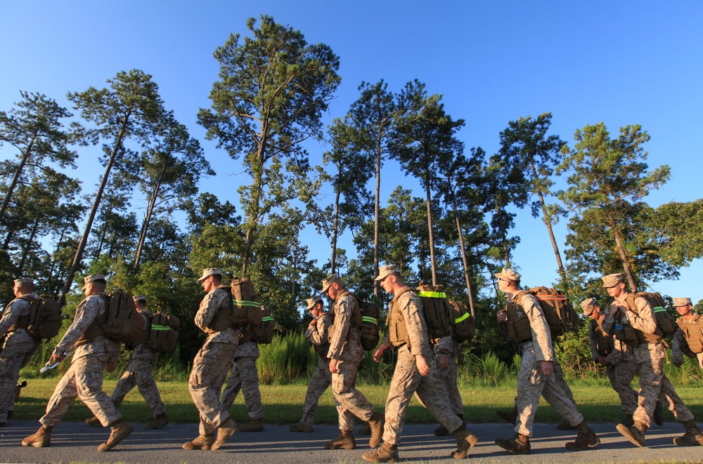 2nd Med. Bn. conducts hike