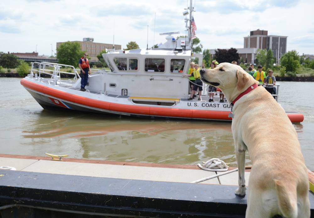 Coast Guard Station Lorain, Ohio, crew educates America's future boaters