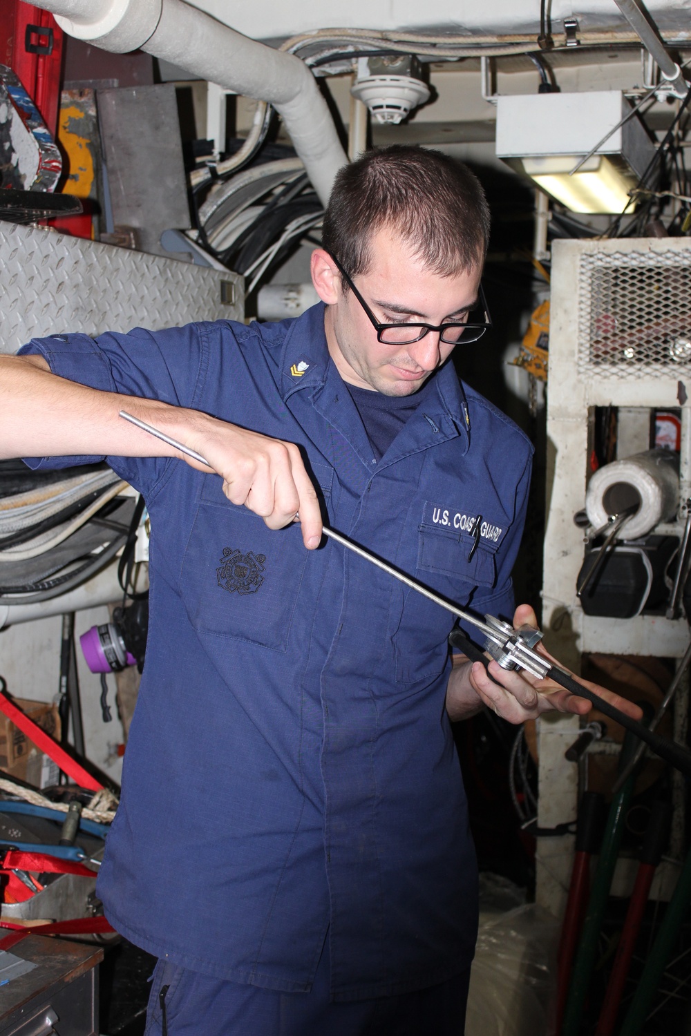 Coast Guard Cutter Polar Star dry dock - Coast Guard Day in the Life 2014