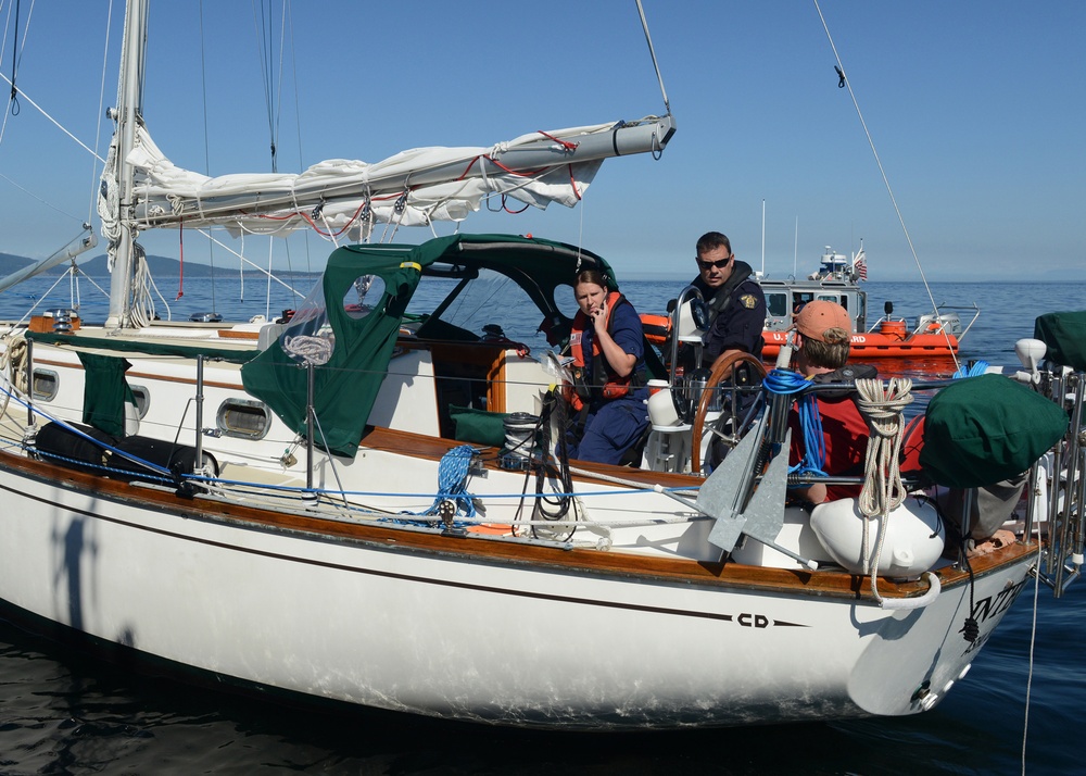 Coast Guard Station Bellingham and Royal Canadian Mounted Police conduct Shiprider operations