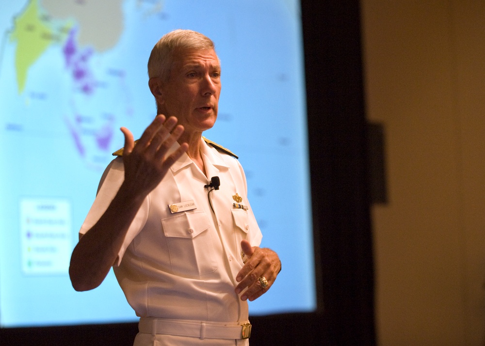 PACOM commander speaks at the 2014 Pacific Operational Science and Technology conference