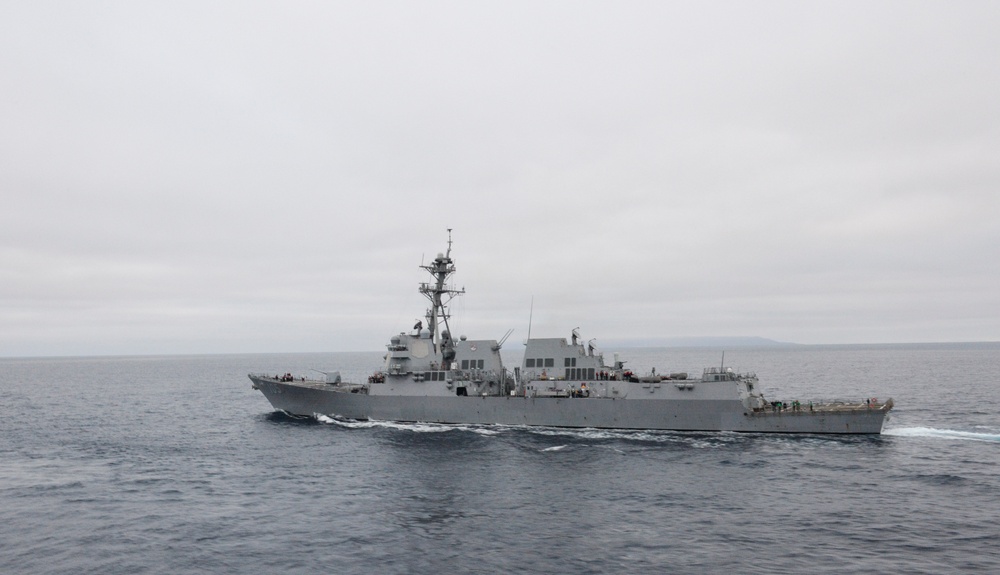 USS Dewey operations