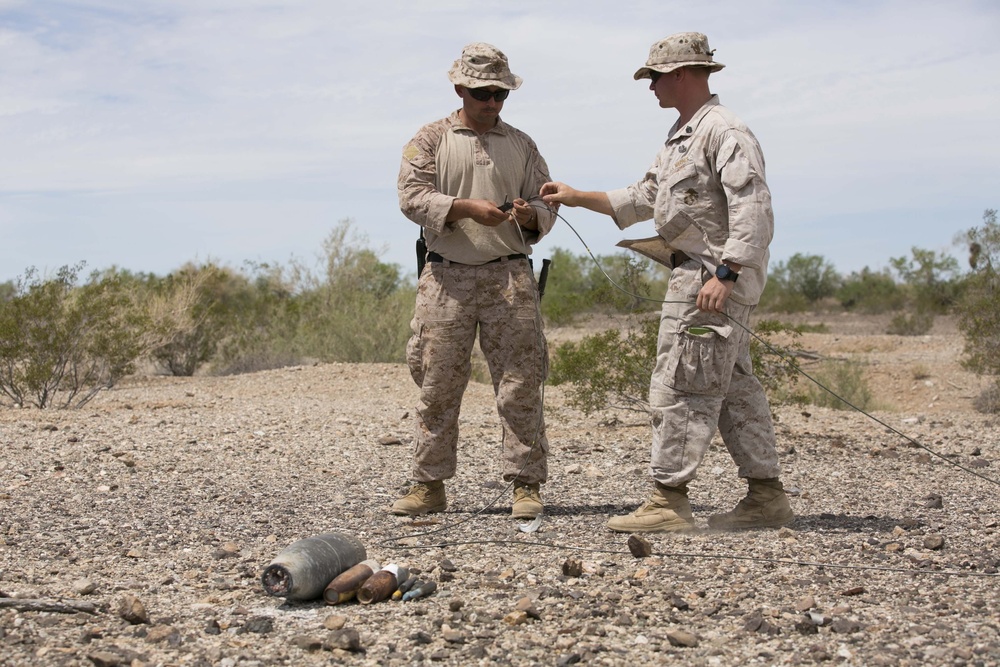 EOD Marines Clear Ranges of Hazards, Ordnance