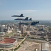 Blue Angels Fly over Cleveland