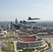 Blue Angels fly over Cleveland