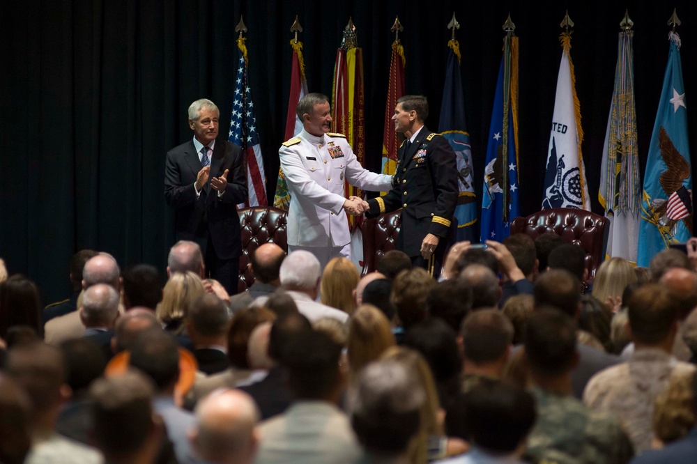 SOCOM change of command ceremony