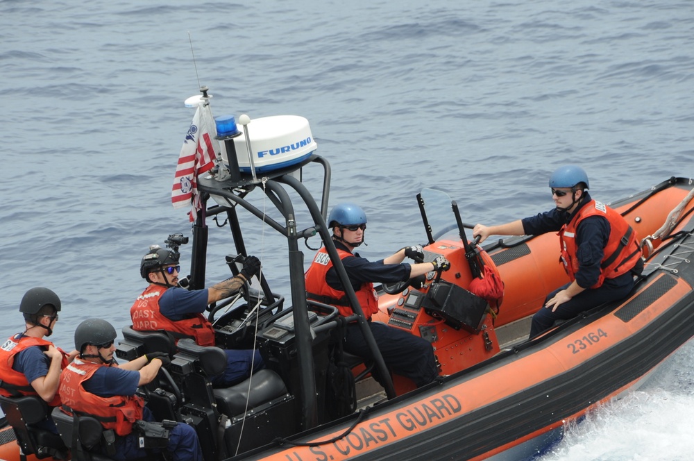 US Coast Guard Cutter Boutwell: Coast Guard day in the life 2014