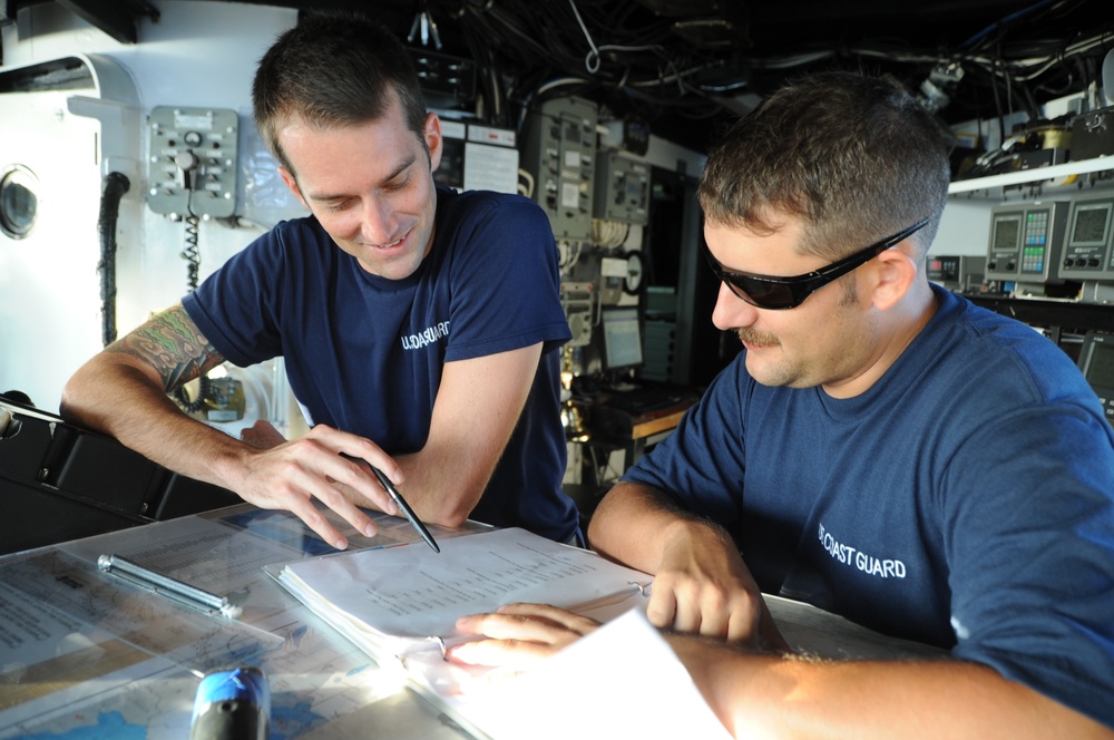 Coast Guard Cutter Boutwell: Coast Guard day in the life 2014