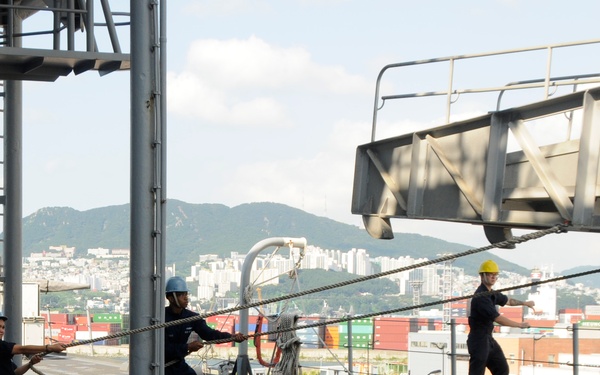 USS Blue Ridge operations