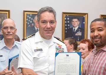 Joint Base Anacostia-Bolling personnel receive significant awards for support to the tragic 2013 Washington Navy Yard shooting