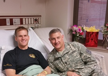 3d CR troop recovering ahead of schedule