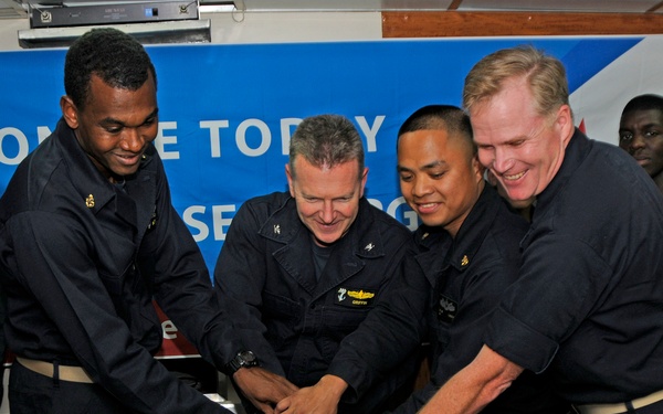 USS Blue Ridge activity