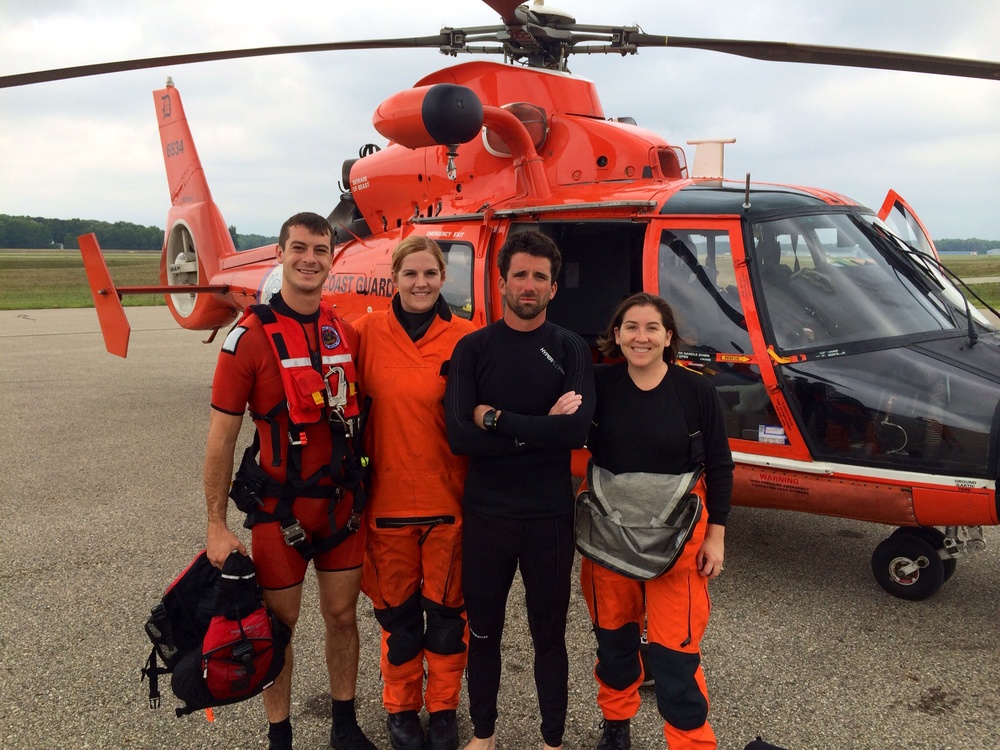 Coast Guard rescues kayaker from middle of Lake Michigan
