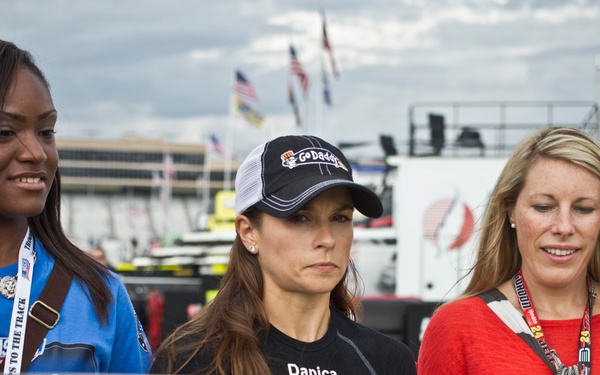 NASCAR rallys around the troops at Atlanta Motor Speedway