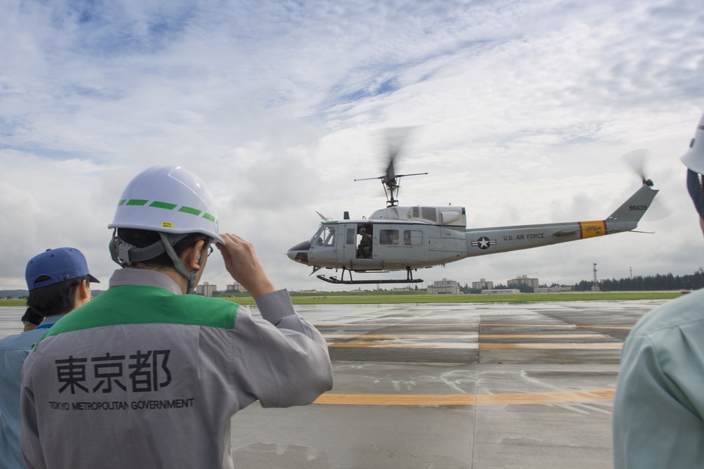 Yokota strengthens bilateral, joint HA/DR exercises