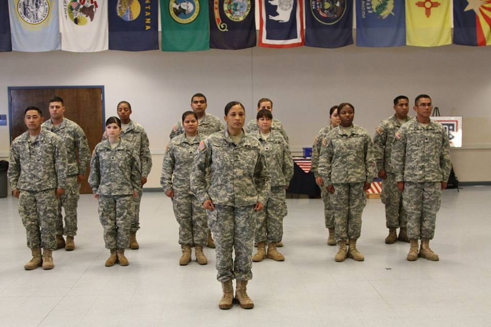 The 948th TC Detachment conducts deployment ceremony