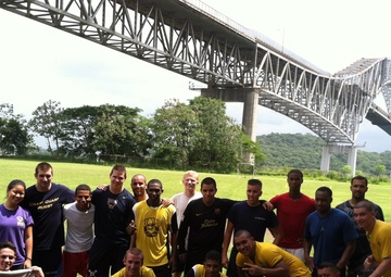 Boutwell and Panamanian athletes