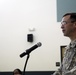 Maj. Gen. Bryan R. Kelly speaks at ARMEDCOM change of command ceremony