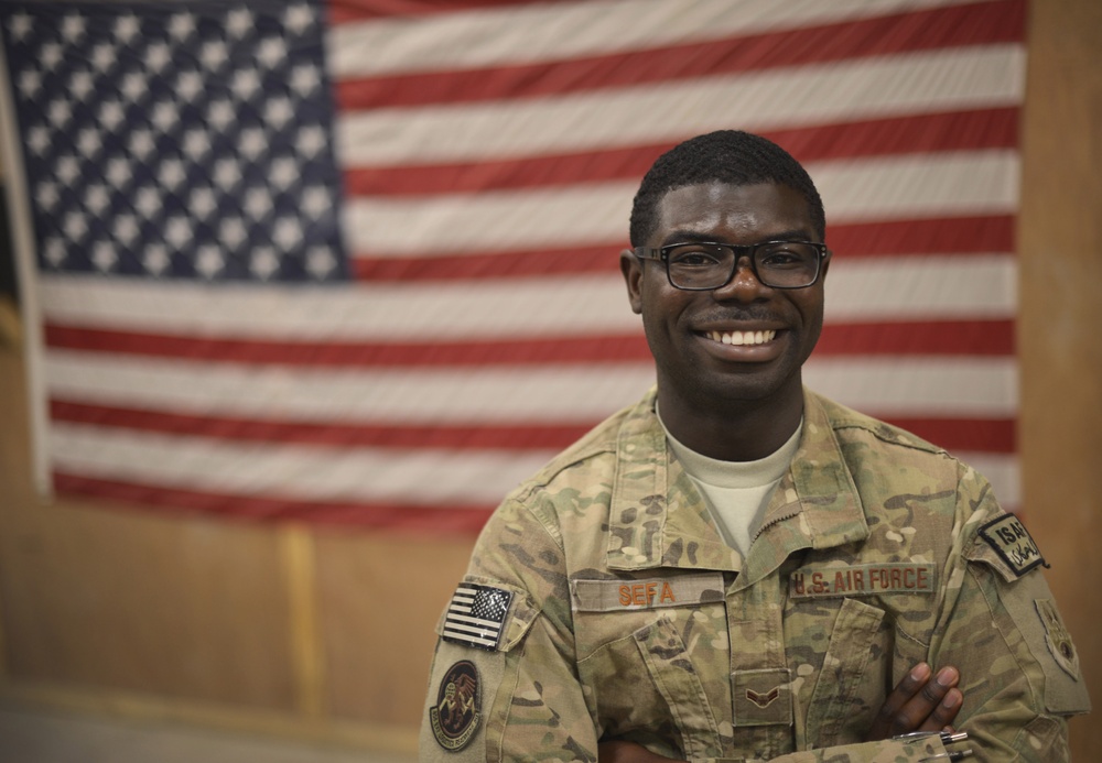Airman’s service helps unite his family