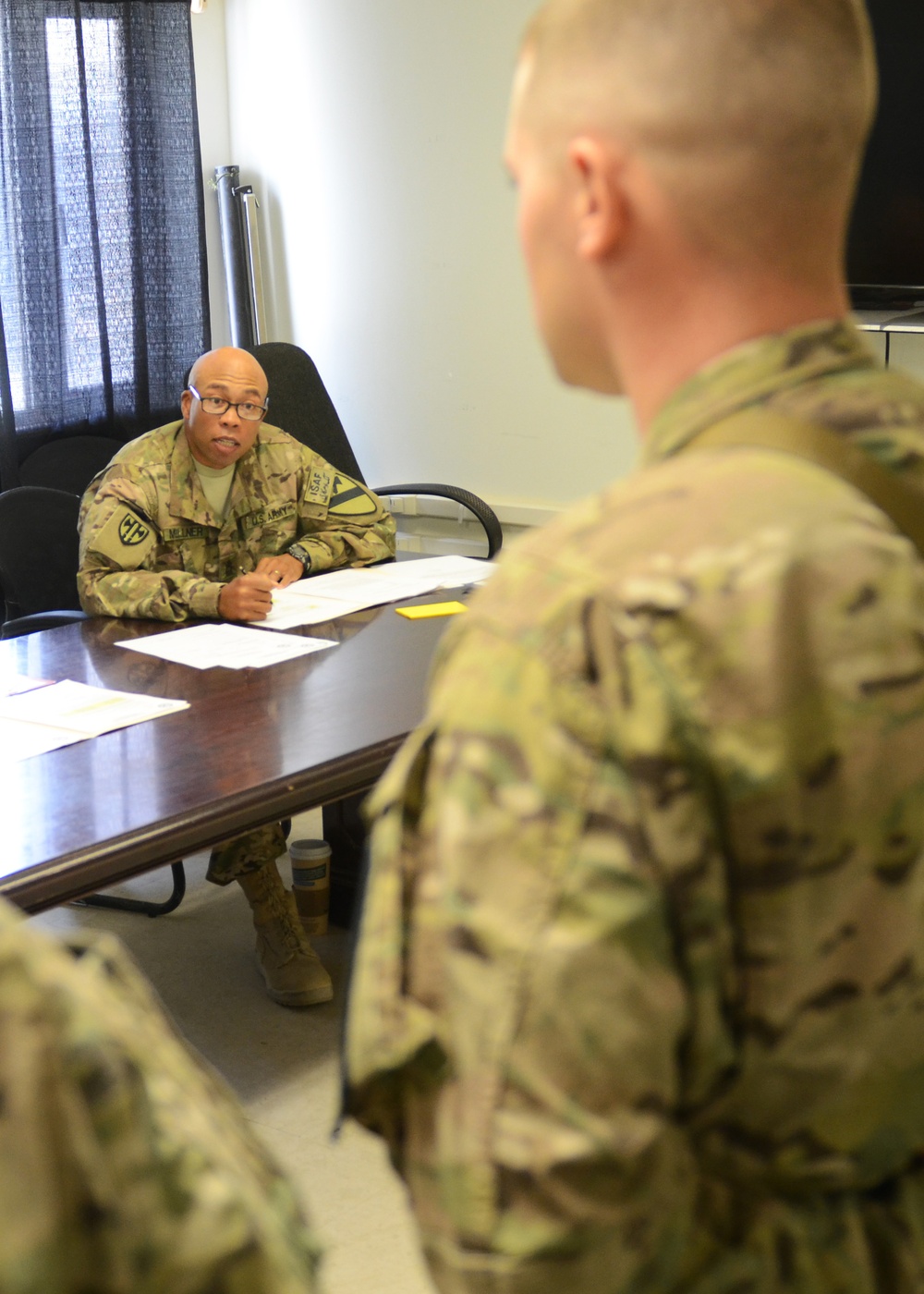 1st Cavalry Soldiers show ‘initiative and dedication’ at Soldier of the Month board