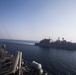 USS Gunston Hall resupplies in Arabian Gulf