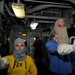 Fire drill aboard USS Bonhomme Richard