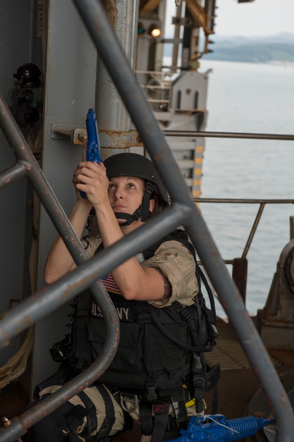 USS Germantown operations