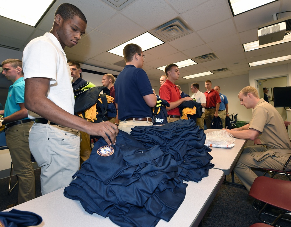 ERAU NROTC freshman orientation