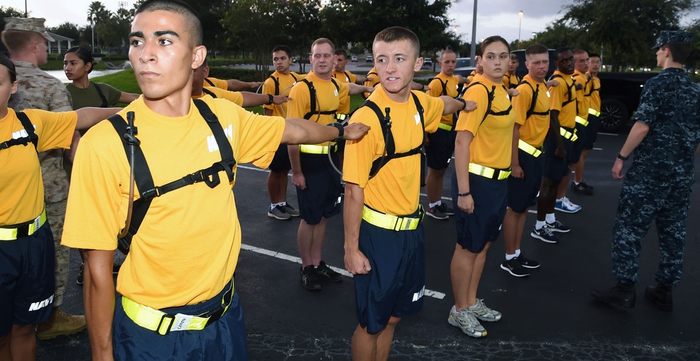 ERAU NROTC freshman orientation