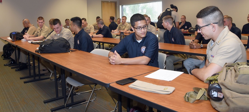 ERAU NROTC freshman orientation