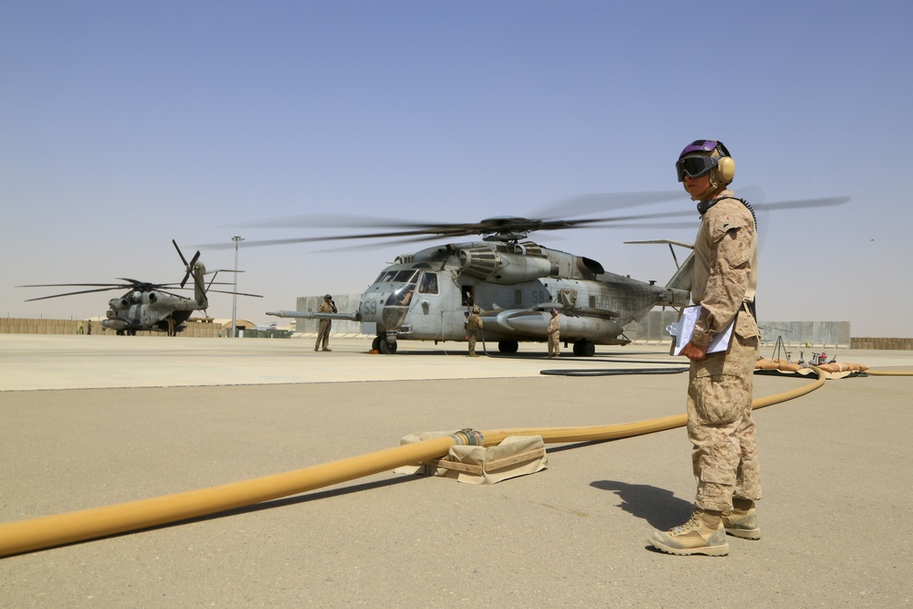 Last Marine FARP in Afghanistan